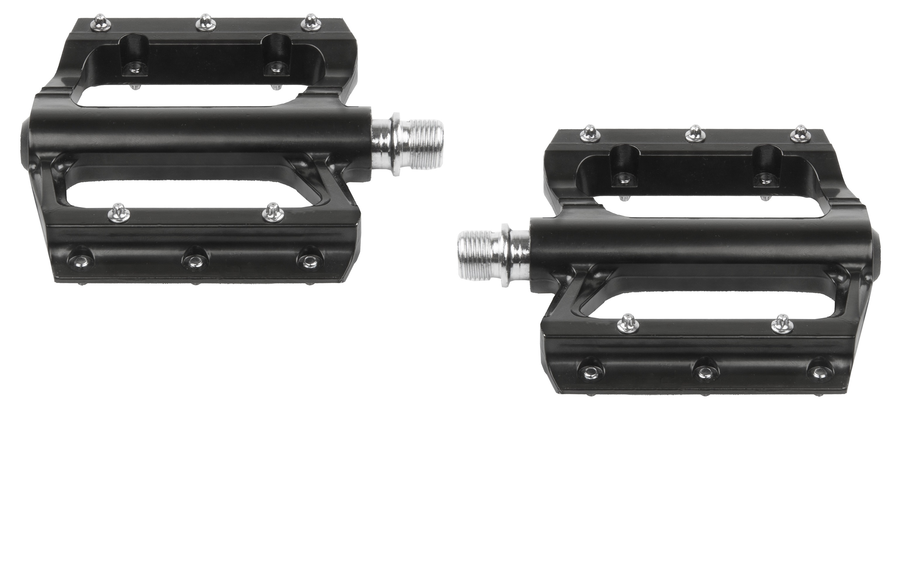 CNC Plattformpedale Flat sealed schwarz