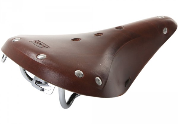 Contec Classic Exclusiv Trekking Ledersattel gravy