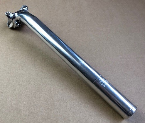 Kalloy SP-375 Sattelstütze 27,2 x 300mm silber poliert