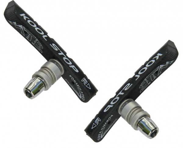 Kool Stop MTB Bremsschuh contoured schwarz