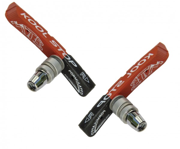 Kool Stop MTB V-Brake Bremsschuh contoured dual compound