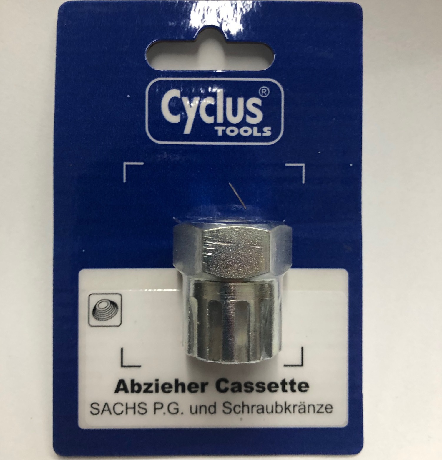 Cyclus Abzieher für Mehrfach-Freilaufschraubkranz und Sachs P.G.
