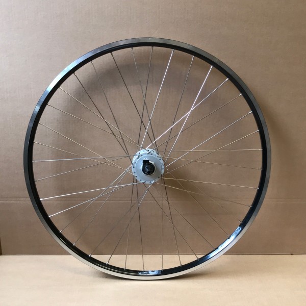28" Vorderrad Shimano DH-3D37 Nabendynamo/Ryde X-Pace OEM schwarz inkl. QR