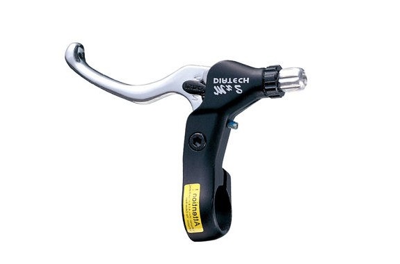 Dia-Compe MX2 Bremshebel links silber/schwarz einzeln