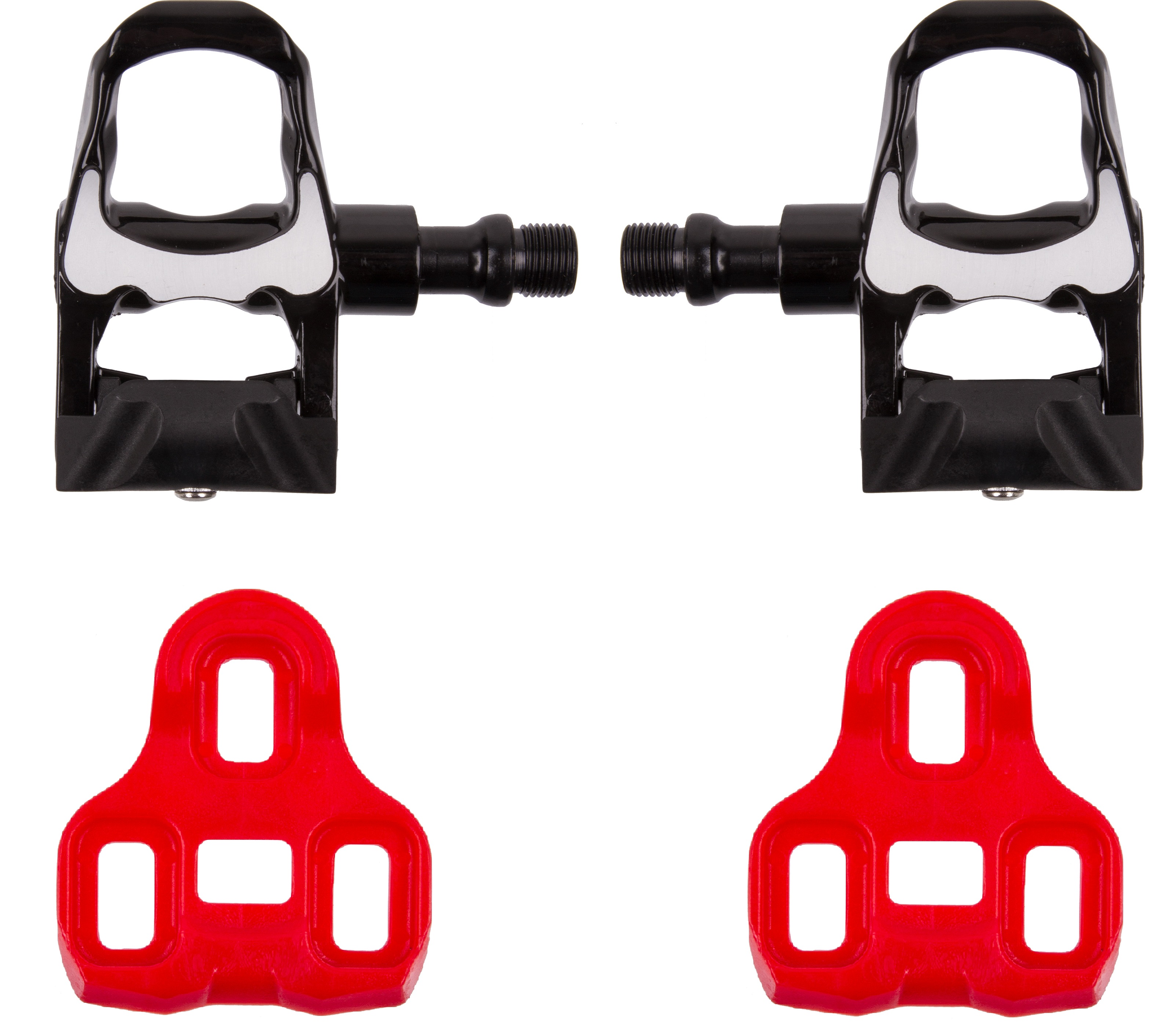 M-Wave Drag-R1 Cliplesspedale schwarz (Keo kompatibel)