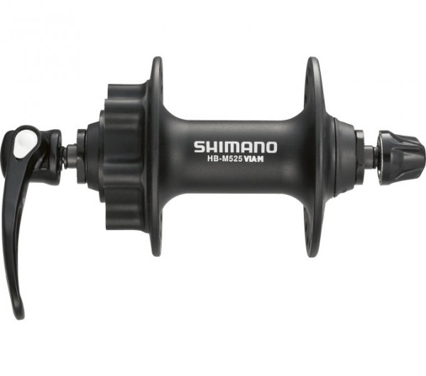 Shimano Deore Disc 6-Loch HB-M525-A Vorderradnabe 32L schwarz inkl. QR