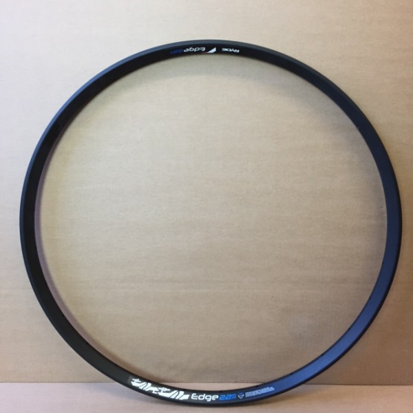 27,5" Ryde Edge22 Disc Felge 28L schwarz elox 390g