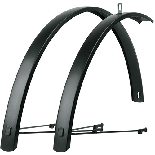 SKS Schutzblech Edge AL 28" 46mm schwarz matt