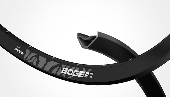 27,5" Ryde Edge M 26 Disc Felge 32L schwarz eloxiert