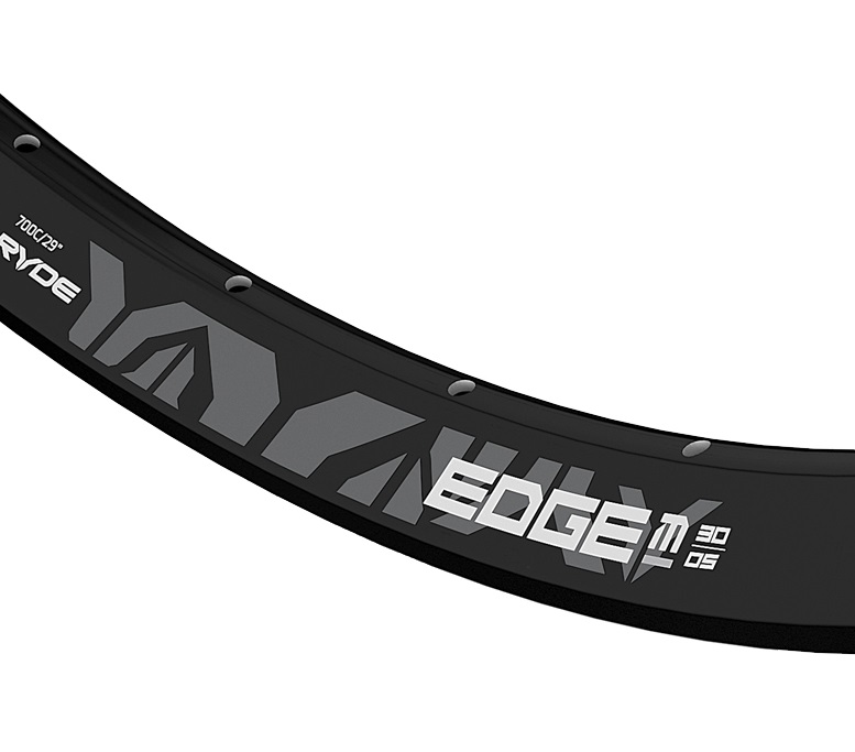 27,5" Ryde Edge M 30 OS Disc Felge 32L schwarz eloxiert