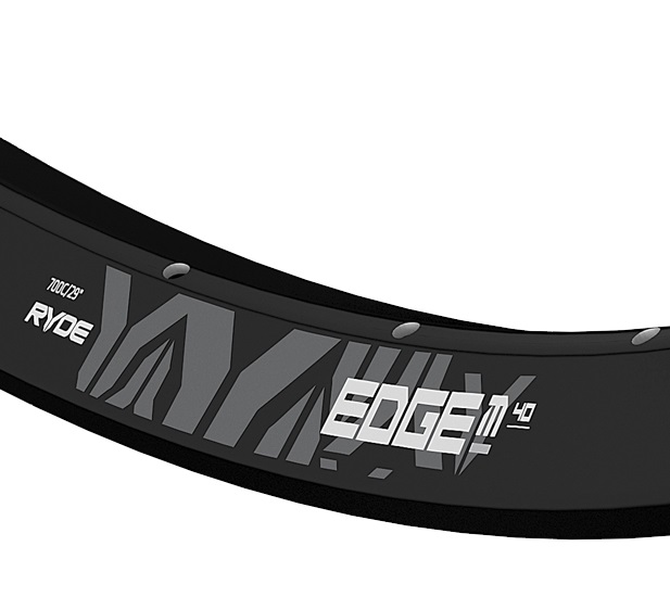 27,5" Ryde Edge M 40 Disc Felge 32L schwarz eloxiert