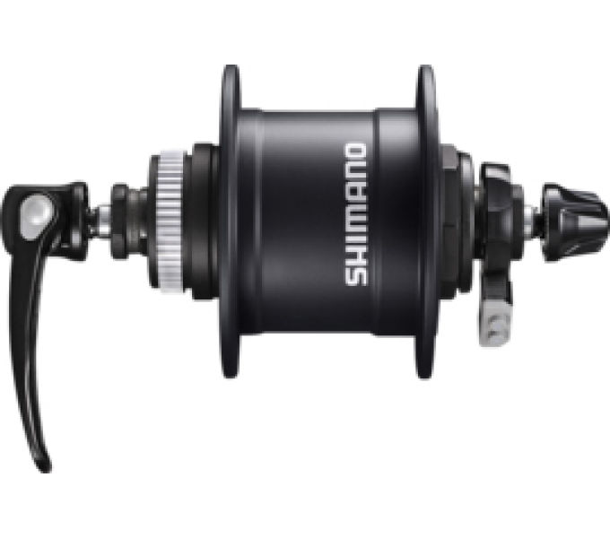 Shimano Nabendynamo DH-T4050-1D 32 Loch 1,5 Watt schwarz inkl. QR