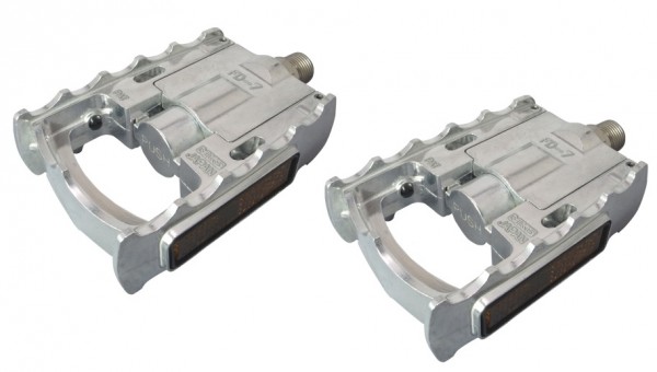 MKS FD-7 Faltpedale silber