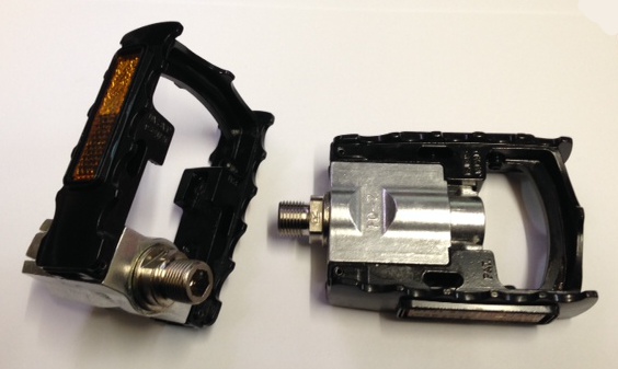 MKS FD-7 Faltpedale schwarz