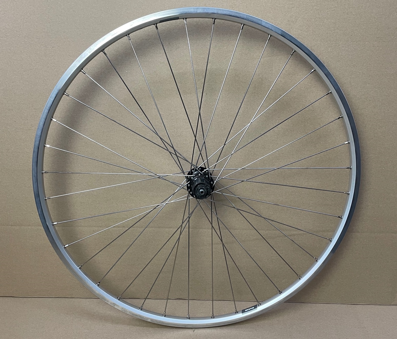 28" Hinterrad Shimano FH-TY500 /Ryde Chrina silber-matt 7-fach