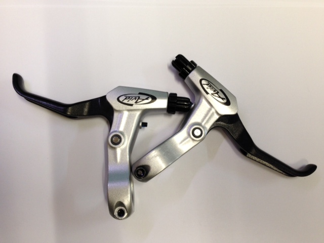 Avid FR-5 Bremshebelsatz silber-schwarz