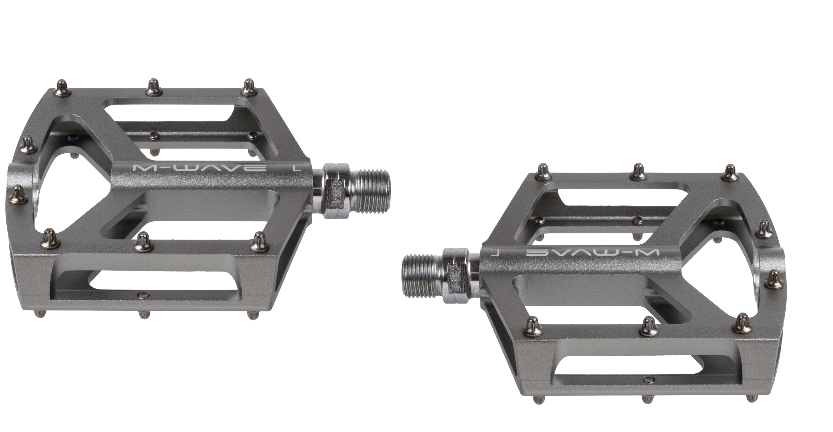 M-WAVE Freedom SL Plattformpedale titangrau