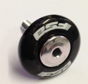 FSA Carbon-Aheadkappe 1 1/8" mit Aluschraube