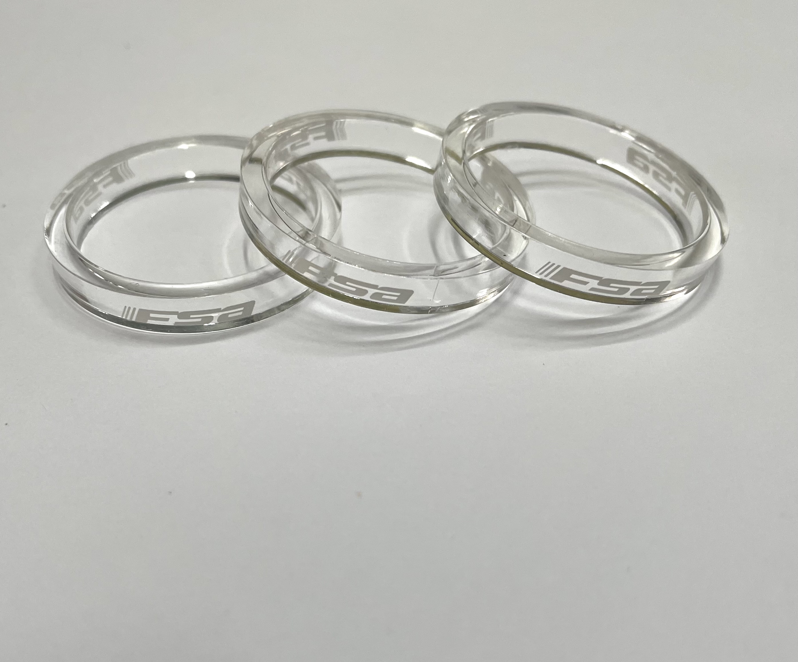 FSA Spacer 5mm für 1 1/8" transparent