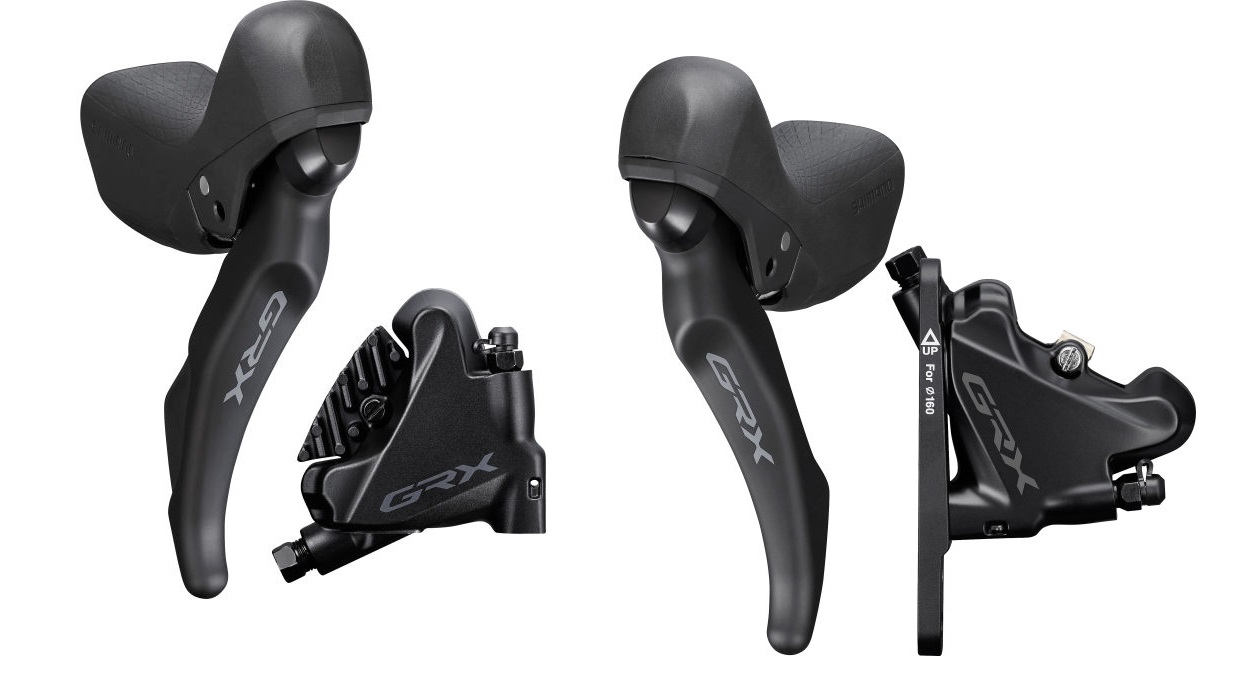 Shimano GRX Road/Gravel Discbrakeset ST-RX600/BL-RX600/BR-RX400 Flatmount 1x11 1000/1500mm