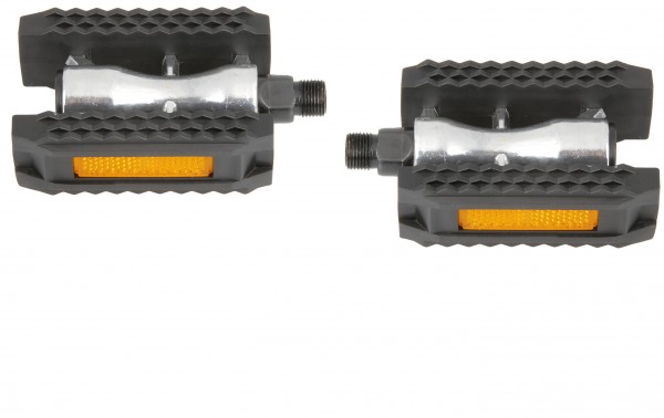 CNC Gummiblock Pedale schwarz