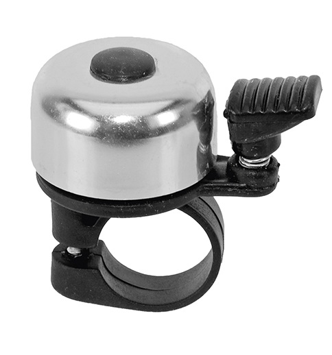 CNC Alu Mini-Klingel silber