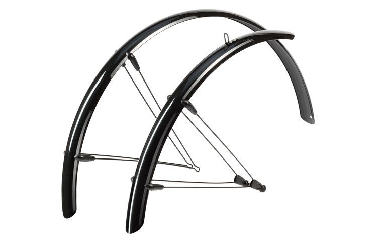 Hebie Rainline Schutzblech 26" 48mm glossy schwarz