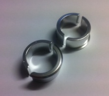 CNC Lenkerreduzierhülse 31,8 - 26,0 mm vierteilig