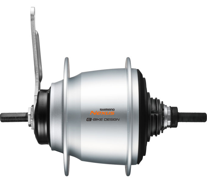 Shimano Nexus 5-Gang Getriebenabe SG-C7000-5C Rücktritt 36 Loch silber