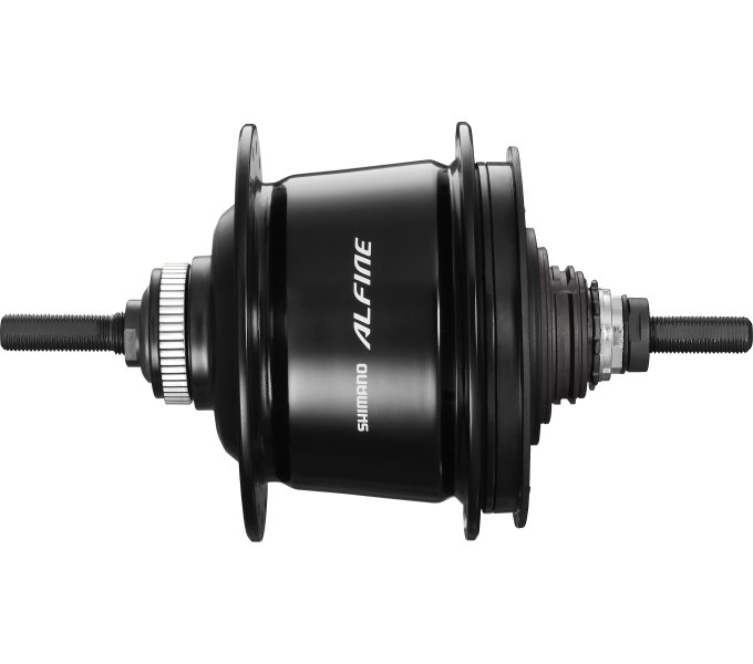 Shimano Alfine 8-Gang Getriebenabe SG-S7001-8 schwarz 36L