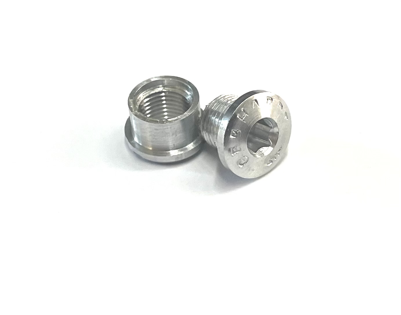 Gebhardt Singlespeedkettenblattschraube Aluminium silber