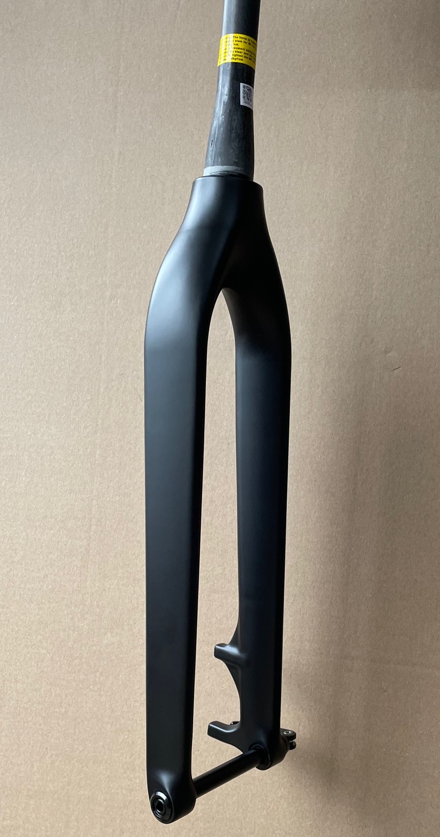 CNC MTB Carbongabel 29" tapered 490mm Disc