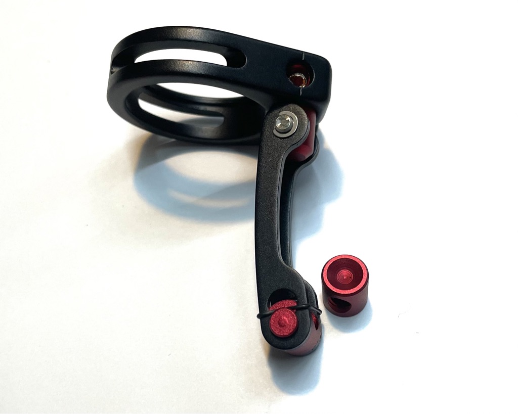 CNC Light Sattelklemme Cyclocross mit Bremszuggegenhalter 31.8mm