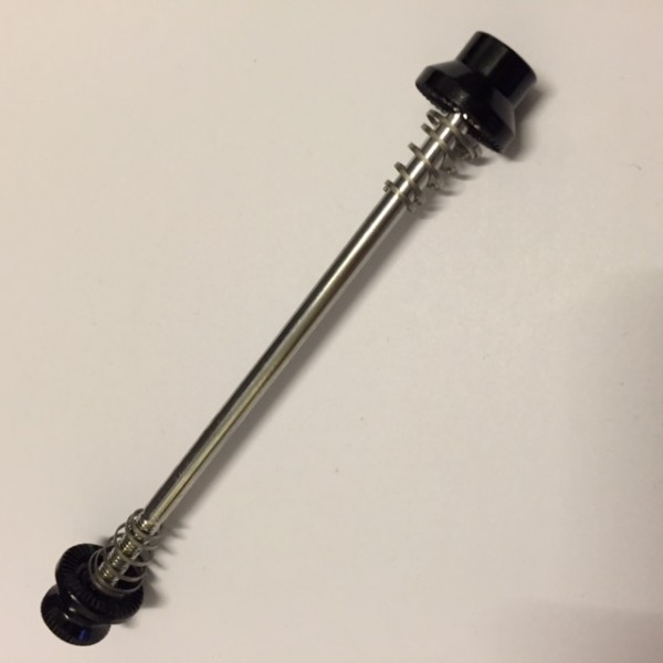 CNC Innensechskantachse für Hinterrad schwarz