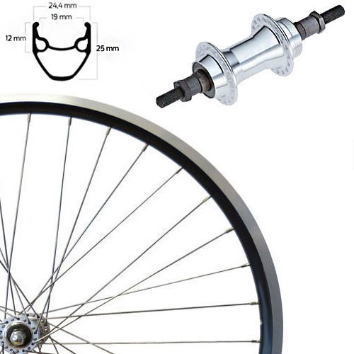 26" Schraubkranz Hinterrad/Schürmann Euroline schwarz