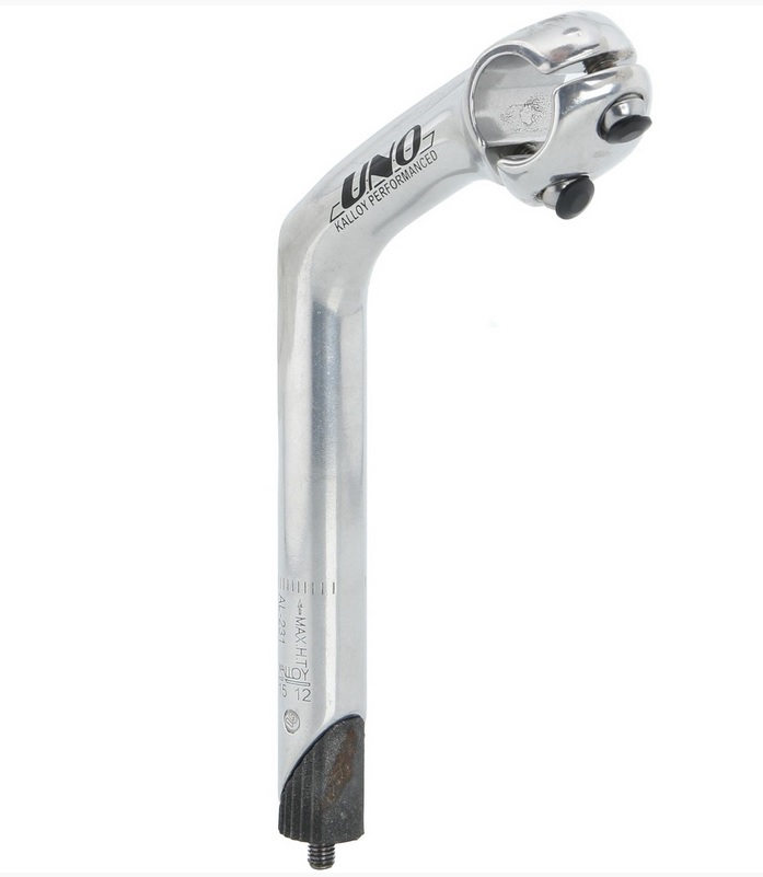 Kalloy Uno Steckvorbau 1 1/8" 25,4/100mm silber