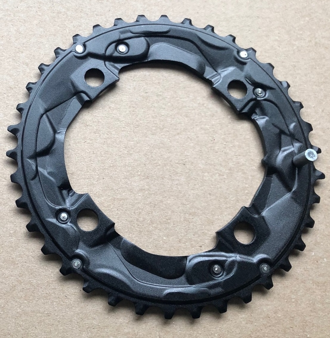 CNC 9/10/11-fach  Kettenblatt 38Z Ø 104mm schwarz