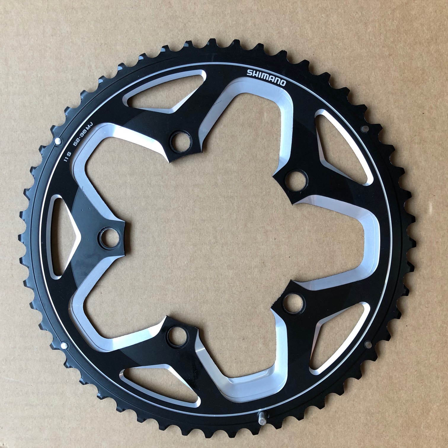 Shimano Kettenblatt für FC-RS500 11-fach 52 Zähne schwarz