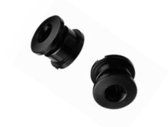 CNC Kettenblattschraube Cr-Mo mit Mutter schwarz einzeln