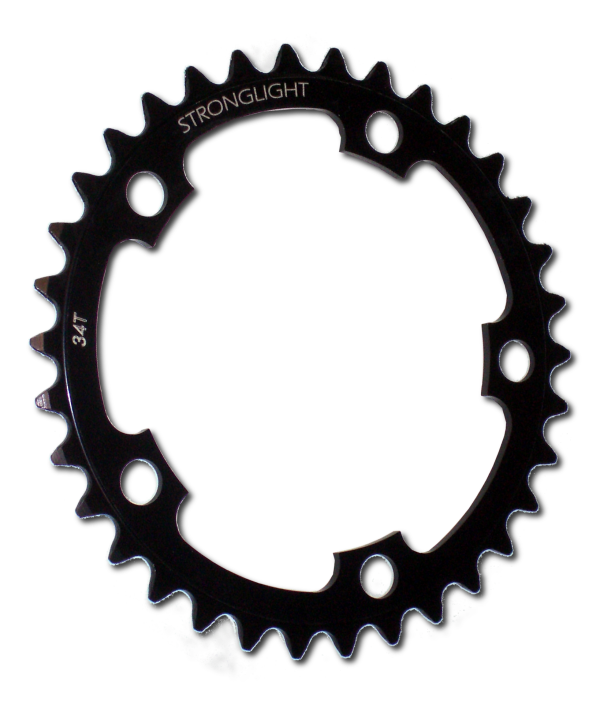 Stronglight Kettenblatt 34T Ø 110mm schwarz