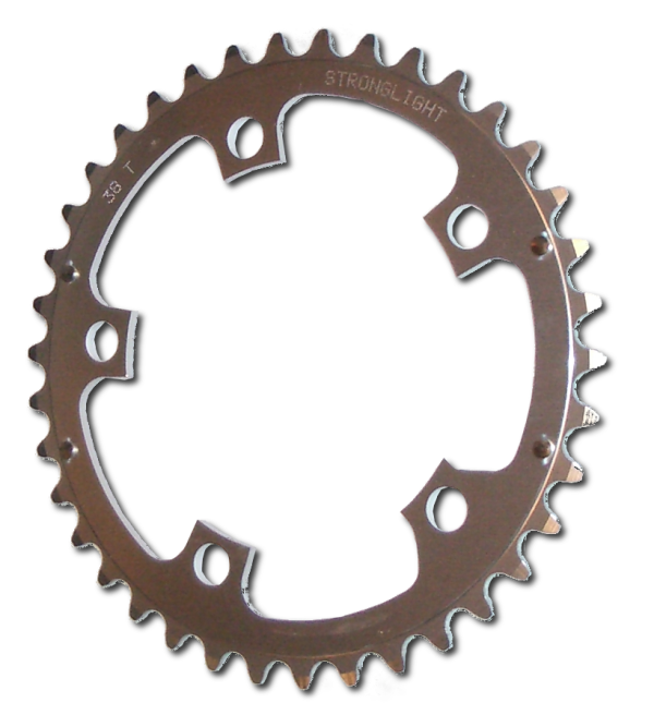 Stronglight Kettenblatt 38T  Ø 110mm silber