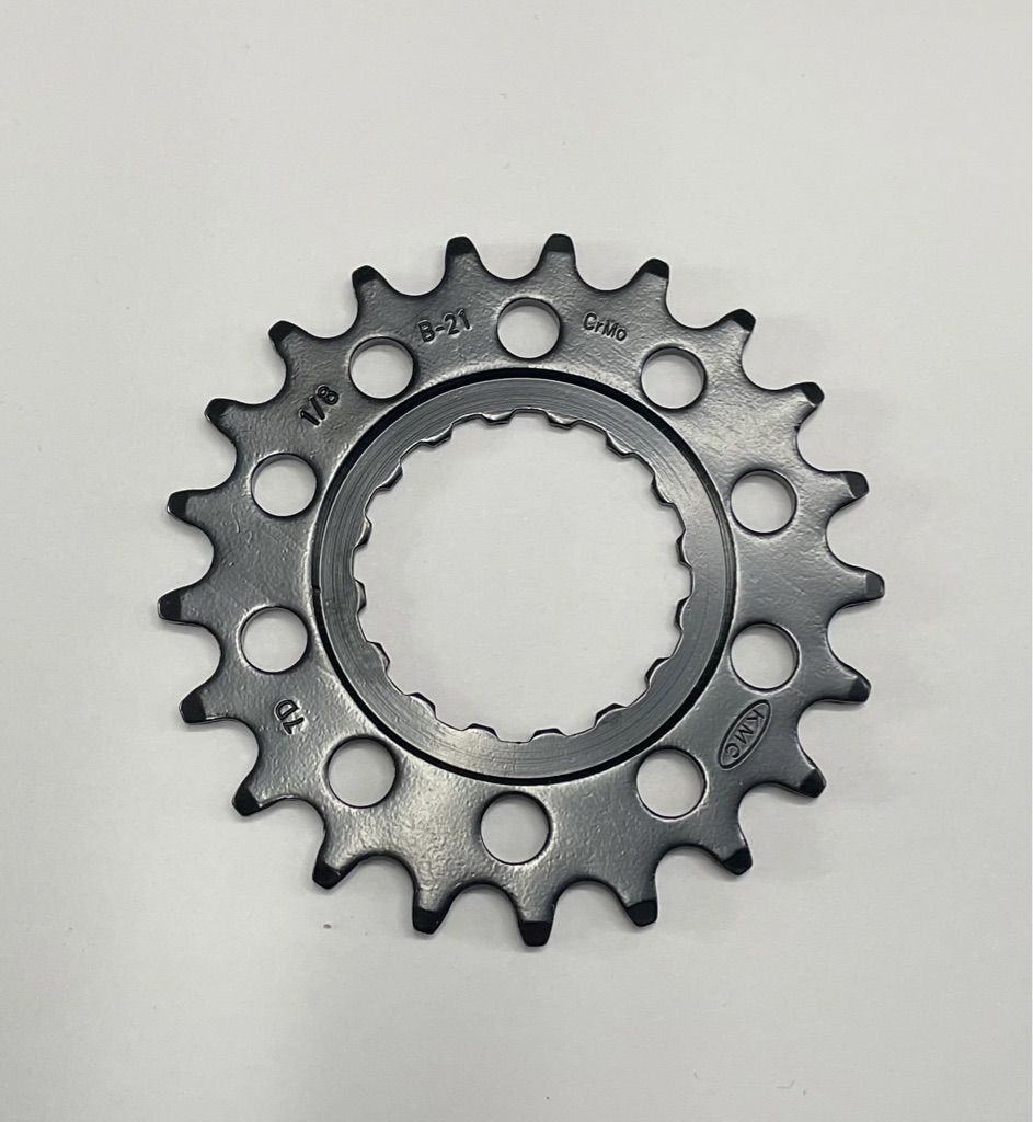 KMC Kettenblatt für Bosch E-Bike 21 Zähne schwarz 1/8" (breit)