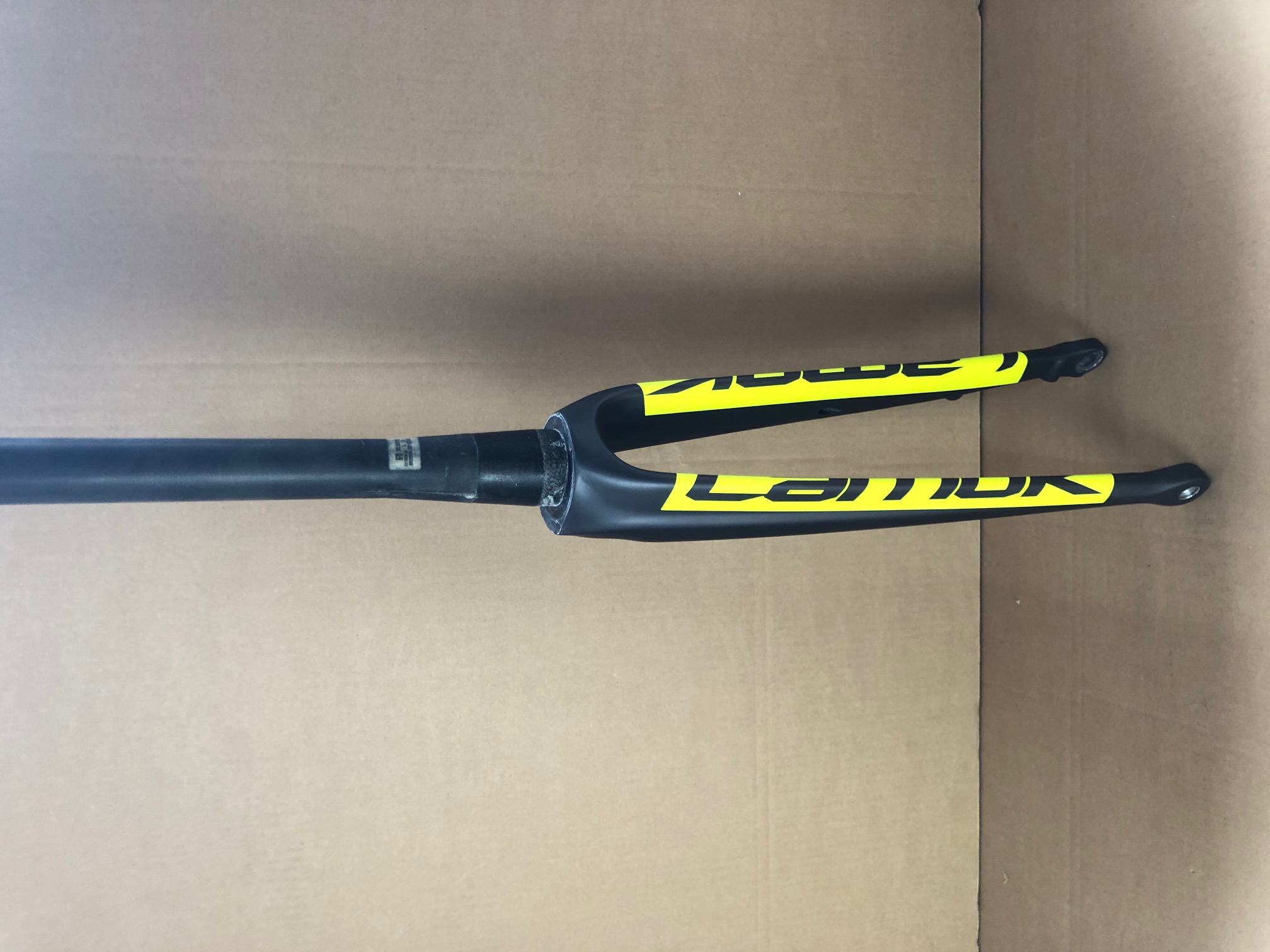 Whistle Lamok Race Disc FM Superlight Vollcarbongabel UD tapered 12x100mm