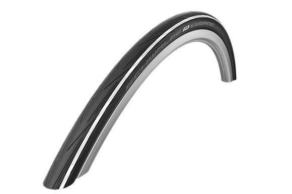Schwalbe Lugano II 25-622mm schwarz/weiss