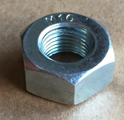 Shimano Mutter M10x1 Hinterrad Rollerbrakebefestigung (1 Stück)