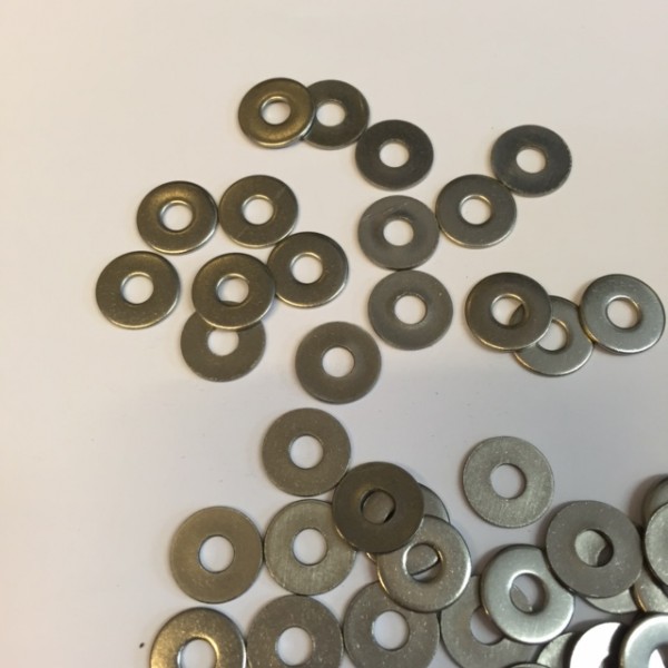 CNC Karosseriescheibe Edelstahl M5 (100 Stück)