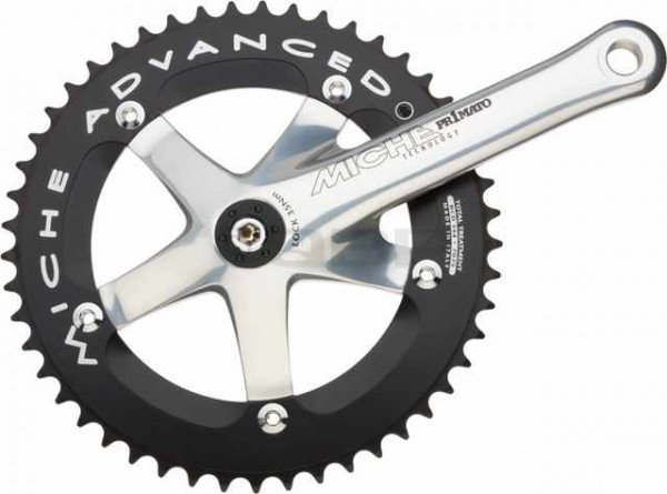 Miche Primato Pista Advanced Bahnkurbel 165mm 48 Zähne Kettenblatt 1/8"