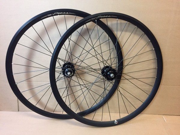 Miche X-Press Bahnlaufradsatz Fix/Free schwarz