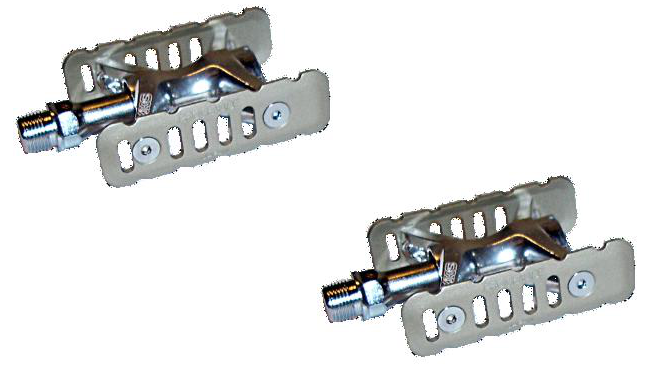 MKS Promenade Pedale silber-titan