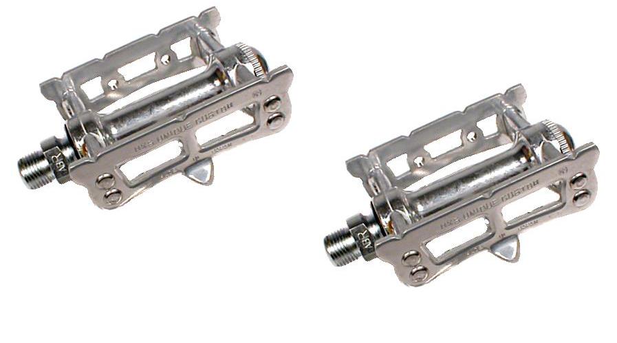 MKS Sylvan Track Pedale silber